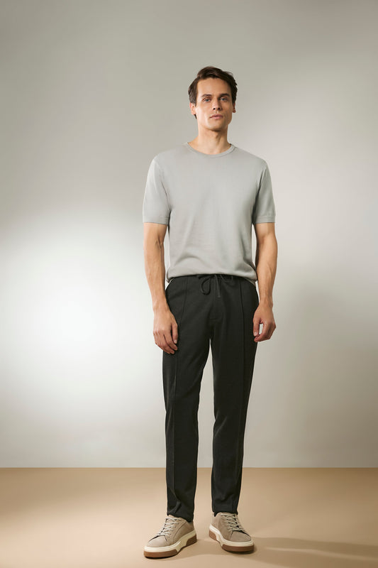 Calça 803 Moletom Chumbo